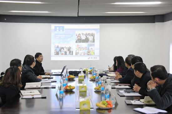 省市商務(wù)部門(mén)領(lǐng)導(dǎo)來(lái)我集團(tuán)調(diào)研