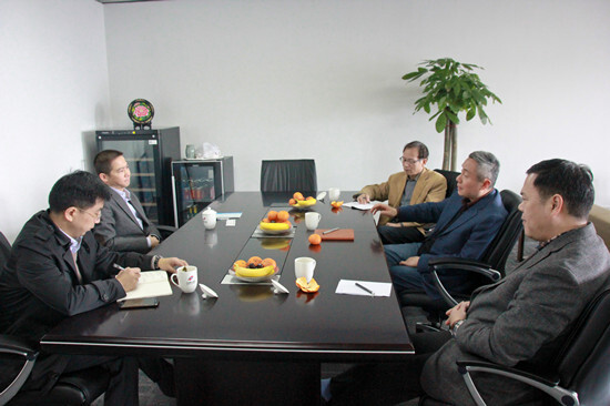 寧波市貿(mào)促會顧正為會長一行來我集團(tuán)調(diào)研